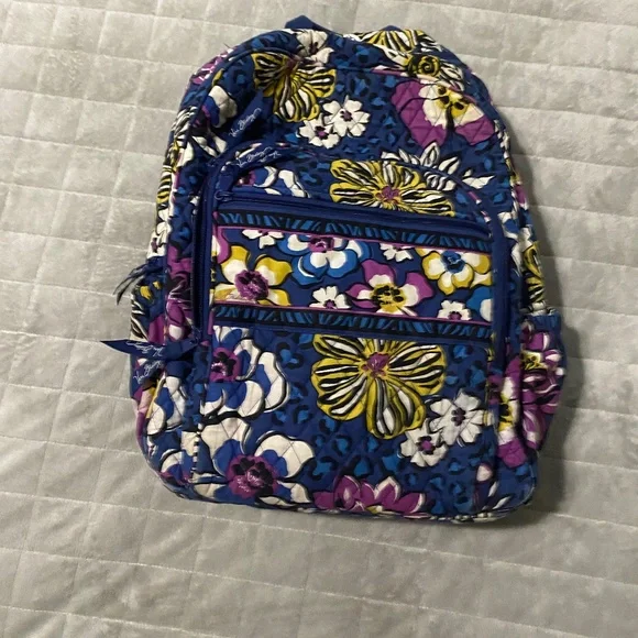Vera Bradley | Bags | Vera Bradley Backpack Blue And Purple  display picture 1